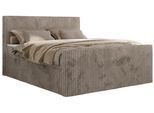 BOXBETT TILIANO DUO 140/200 - Hellbraun Cord - H4