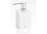 Joop! Seifenspender Bathline, Weiß, Kunststoff, Uni, 7.5x17x7.5 cm, Badaccessoires, Waschplatzzubehör, Seifenspender