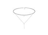 Collier ELLI "Choker Layer Anhänger Dreieck 925 Sterling Silber", silber, Halsketten, Damen, 36, ohne Stein, Silber 925 (Sterlingsilber), L: 36, Collier