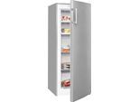 EXQUISIT Gefrierschrank "GS231-NF-H-040D", Energieeffizienz: D (A-G), silber (silberfarben), B:54cm H:143cm T:60cm, Gefrierschränke, 4*-Gefrierschrank No Frost mit LED-Anzeige & praktischem Griff
