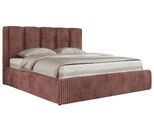 POLSTERBETT SAVINO CLASSIC 200/200 - Rosa Cord - Pocket-Matratze