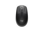 Logitech Funkmaus M 190, 3 Tasten und Scrollrad, 1000 dpi, bis 10 m, USB-A, inkl. Batterie, anthrazit