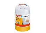 tesa Easy Cover Perfect+ Refill, Abdeckfolie mit Kreppband, M 33 m × 55 cm – präzises Abdecken