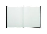 Exacompta Kladde A4 Leineneinband schwarz, kariert, 110 g/m² matt getönt, paginiert, 150 Blatt, kartoniert
