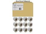 Etiketten G&G, kompatibel zu Zebra 800263-205, 76 x 51 mm, selbstklebend, beschichtet, perforiert, Thermopapier, weiss, 12 x 1370 Stück