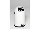 VAR Müllsackständer, 40 l, mit Fusspedal, weiss