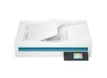HP Dokumentenscanner Scanjet Pro N4600 fnw1, automatischer Einzug (100 Blätter), Duplex, Gigabit LAN, bis 6000 Seiten/Tag