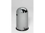 VAR Müllsackständer, 40 l, mit Fusspedal, silber