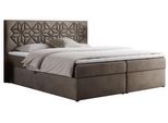 BOXBETT LEILA 160/200 Braun Velvet - H3