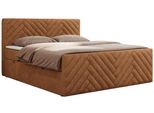 BOXBETT PARIS DUO 180/200 - Orange Struktur - H4