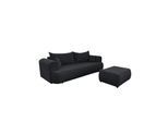 SCHLAFSOFA Anike Inkl. Polsterhocker