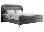 BOXBETT EIRA 120/200 Dunkelgrau Velvet - H3