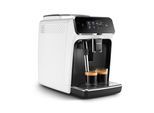 PHILIPS Kaffeevollautomat "2200 Serie EP2220/10 Pannarello", schwarz-weiß (weiß, schwarz), B:24,7cm H:36,6cm T:43,4cm, Kaffeevollautomaten, Panarello Milchschäumer, anpassbarer Aromastärke, Kaffeevollautomat
