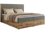 BOXBETT WOOD CLASSIC 180/200 - Grau Strukture - H3