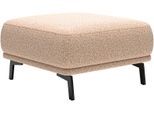 Polsterhocker "Tossa, smarte Ergänzung für dein Wohnzimmer, Breite 73 cm", rusty melang, B:73cm H:43cm T:73cm, 24% Polyester, 76% Polyacryl, SCHÖNER WOHNEN-KOLLEKTION, Hocker, Polsterhocker, Flexibler Komfort, edle Optik & saugroboterfreundlich