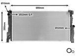 VAN WEZEL Kühler, Motorkühlung 06012701 für BMW