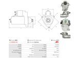 AS-PL Starter s6063 für TOYOTA LEXUS