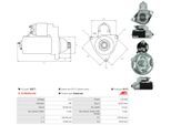 AS-PL Starter s0571 für Porsche