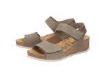 Sandale SIOUX "Yagmur-700", Damen, Gr. 41 (UK 7), grün, Obermaterial: 100% Kalbsleder CAL. 100% Gummi rubber., Schuhe Sandale