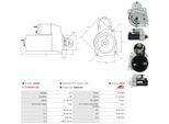 AS-PL Starter s3155s für Fiat