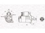 MAGNETI MARELLI Starter 063721136010 für MAZDA MITSUBISHI