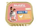 MultiFit Nassfutter Hund Pastete Geflügel 48x150 g