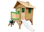Möbelix , Braun, Grün, Weiß , Holz, Kunststoff , Hemlocktanne , 264x203x177 cm , EN 71, CE, FSC 100% , Spielwaren, Outdoorspielzeug, Spielhäuser, Spielhäuser Holz