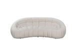 Carryhome 3-Sitzer-Sofa, Creme, Kunststoff, 234x79x119 cm, Typenauswahl, Stoffauswahl, Wohnzimmer, Sofas & Couches, Sofas, 3-Sitzer Sofas
