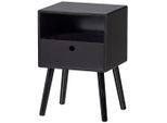 Mid.you , Schwarz , Holzwerkstoff , 1 Schublade(n) Schubladen , 36x53x30 cm ,