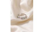Silberring JOBO "Ring Schmetterling" Gr. 60, silber 925, Fingerringe, Damen, 60, Silber 925 (Sterlingsilber), Silberring, 925 Silber mit 24 Zirkonia