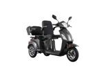 ECONELO E-Seniorenmobil Billy 2.0, Blei-Akku, 3-Rad, 60V, 1000 Watt, groß Sitz, Grau