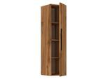 VCM Holzregal hängend platzsparendes Regal Maße: H.115x B. 30 x T. 30cm Elegantes Regal hängend Aufbewahrungsregal Bücherregal Wandboard - Arila XL Senkrecht