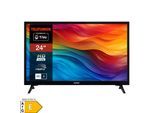 Telefunken XH24TO550S Fernseher 24 Zoll HD Smart TV HDR, 6 Monate HD+ inkl., Triple-Tuner (2026)