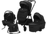 Kombi-Kinderwagen FILLIKID "Lion", Kinder, schwarz, Aluminium, Kinderwagen