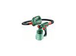 Bosch PFS 2000 Farbsprühsystem aus Kunststoff und Metall mit Farbsprühgerät, Farbbehälter und Schlauch für Farben und Lacke, 603207300 (0603207300)