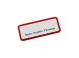 Eichner Namensschild magnetisch 81 x 33 mm rot (9218-03006)