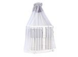 Waldin Babybett Kinderbett 7in1 mit Matratze, mitwachsendes Kinder-Bett