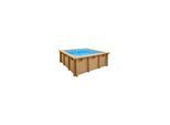 Pool "Java" 2,10 x 2,10 m/ 0,78 m Rechteck (Filteranlage 4,0m3, Basis Set, OHNE LEITER)