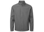 Premier Heren Windchecker Soft Shell Jas (Donkergrijs)