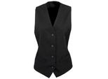Premier Dames/dames Gevoerde Polyester Taillejas / Bar Slijtage / Catering (Zwart)