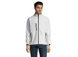 SOLS Heren Relax Soft Shell Jas (Wit)