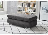 Hocker DIE PLANBAR "MP-IN16037", grau (anthrazit), B:129cm H:47cm T:64cm, 90% PES 10% PA, Hocker, Hocker, mit Stauraum