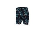 Jack & Jones Shorts Kurze Hose JPSTJEFF JJJOGGER SHORTS XMAS AKM mit Tunnelzug und Print-Motiv