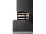 AMICA Einbauweinkühlschrank "WCB2K60B36.1 / WK 341 212 S", Energieeffizienz: G, schwarz, B:59cm H:59,5cm T:60,8cm, Weinkühlschränke, Einbauweinkühlschrank