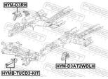 FEBEST Lagerung, Motor hymd3at2wdlh links für HYUNDAI