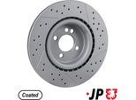 JP GROUP Bremsscheibe 6063101100 Vorderachse innenbelüftet 316mm 22mm für ROVER MINI