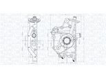 MAGNETI MARELLI Ölpumpe 351516000114 für HYUNDAI