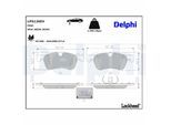 DELPHI Bremsbelagsatz, Scheibenfeststellbremse lp3914 für Mercedes RENAULT