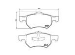MAGNETI MARELLI Bremsbelagsatz, Scheibenbremse 363700411013 für Citroën Chrysler DODGE
