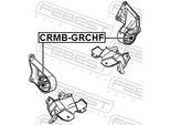 FEBEST Lagerung, Motor crmbgrchf vorne für Chrysler ALFAROME/Fiat/LANCI